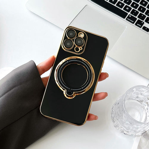 Coque iPhone Luxe avec Anneau Support